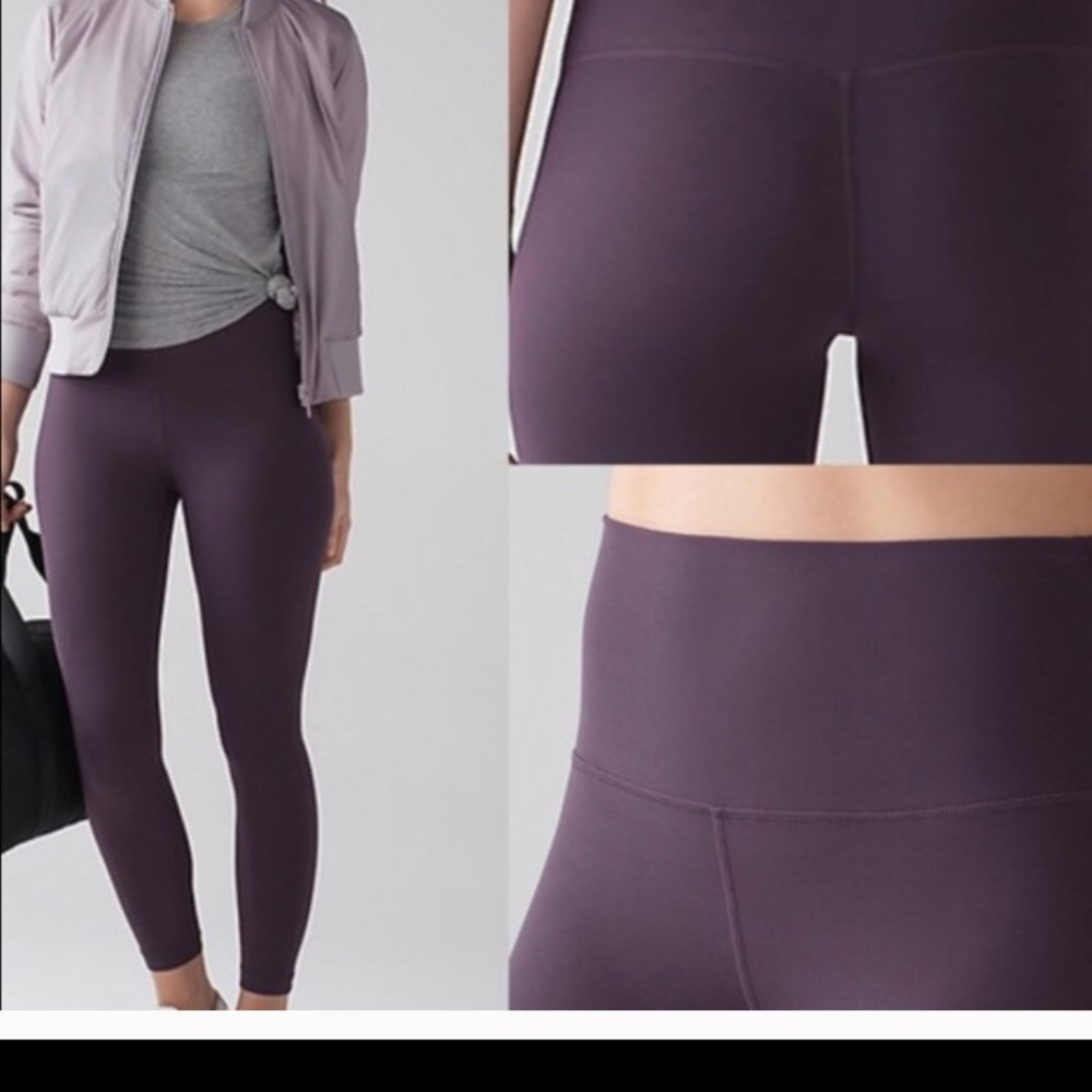 Lululemon 7/8 Align in Black Currant